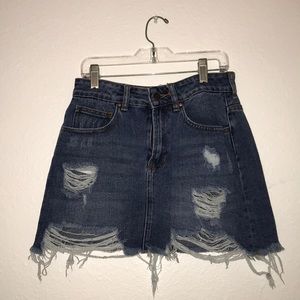 Pacsun denim skirt